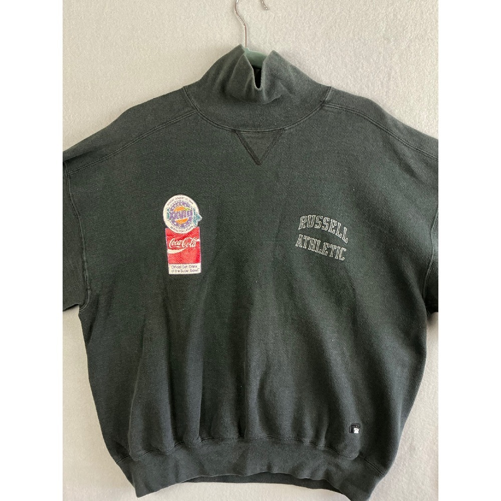 Russell Athletic Sweatshirt Men's XL Coca-Cola Super Bowl Vintage 90s